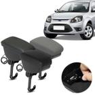 Encosto Descanso de Braço Apoio USB Ford Ka 2008 a 2013 Porta Objetos material sintético Encaixe Cinto