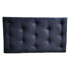 Encosto Rimar Furniture Black Plush com 1,5 cm de espessura