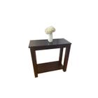 End Table Creaciones en Madera Lucag Chocolate Finish - Lightbek Official Store