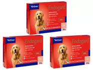 Endogard Vermífugo para Cães 30kg - 2 Comprimidos - Combo 3 Unidades - Virbac