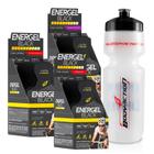 Energel black kit 3x caixas + squeeze 700ml