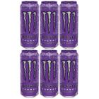 Energetico Monster Energy Ultra Violet de 473mL Caixa com 6