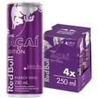 Energético Red Bull Açaí Edition Pack 4 Unid. 250ml