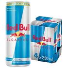 Energético Red Bull Sugar Free 250Ml 4 Unidades