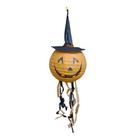 Enfeite Abóbora com Chapéu Halloween - Festas Brinquedos