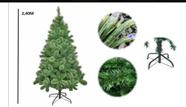 Enfeite Árvore Natal Pinheiro Luxo 2,40m 704 Galhos