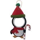 Enfeite Boneco Pinguim Porta Fotos Natal Multiart