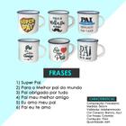 Enfeite Caneca De Porcelana Pai Café - Bestchoice