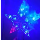 Enfeite de natal - Estrela pisca 10 leds