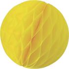 Enfeite de Papel Globo 48cm Amarelo Claro - 1 Un