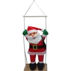 Enfeite de Porta Papai Noel No Balanco Em Pe 50cm - Niazitex