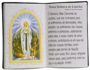 Enfeite Decorativo Em Resina Livro Nossa Senhora De Lourdes