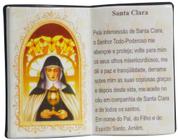 Enfeite Decorativo Em Resina Livro Santa Clara