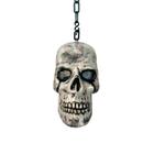 Enfeite Decorativo Halloween - Caveira Corrente Cinza - 1 unidade - Rizzo