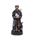 Enfeite Decorativo São Francisco em Resina e Plástico 8cm