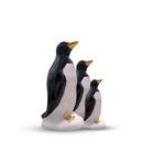 Enfeite Decorativo Trio De Pinguim Para Geladeira Com Acabamento De Luxo - VÁRIAS VARIEDADES