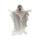 Enfeite Fantasma Halloween Pânico Com Sangue 46CM