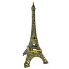 Enfeite Mesa Decorativo Miniatura Estatueta Torre Eiffel Paris Viagem Europa Metal - ONYX