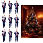 Enfeites de Natal Donald Trump Dançando 2024 - Pacote com 9