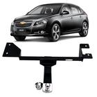 Engate Braconi Cruze Hatch 2011 até 2016 Não Precisa Furar com Bola Cromada Tração até 450kg Modelo Fixo GM-45