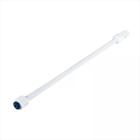 Engate Flexível PVC Branco 40cm 1/2 Reforçado Plasbohn