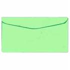 Envelope carta oficio 114x229mm 80g verde claro / 100un / foroni