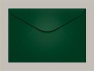 Envelope Comercial 114x162 Verde Escuro Brasil