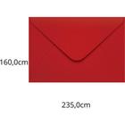 Envelope Convite Colorido 160X235 Vermelho Toquio 80G