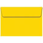 Envelope Convite Colorido 162X229MM Amarelo CPLUS 80G CX com 100