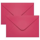 Envelope Convite de Casamento Rosa 160x235mm Scrity 100un