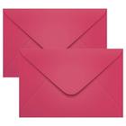 Envelope Convite de Casamento Rosa 160x235mm Scrity 100un