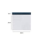 Envelope Plástico de Segurança Branco 20x20 Coex 500 Un