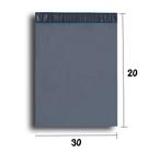 Envelope plástico lacre segurança correios sedex 30x20cm Cinza