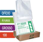 Envelope Plástico Ofício 015 Grosso 4 furos 240x325mm Com 100 Unidades - ACP