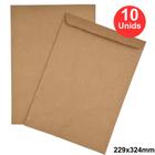 Envelope Saco Kraft Natural Office 229x324mm Pct/10 unidades