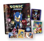 Envelope Sonic Prime Panini, 10 Envelopes = 50 Cromos + Album Capa Cartão