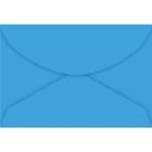 Envelope visita colorido azul royal color plus 80g. foroni