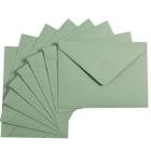 Envelopes Toperd A7 Sage-Green, pacote com 50, 13,3 x 18,4 cm, 120 g/m²