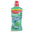 Enxaguante Antisseptico Bucal Colgate Plax Fresh Mint Sem Alcool Leve 750ml Pague 500ml