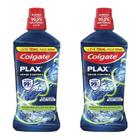 Enxaguante Bucal Colgate Plax Odor Control 750ml 2 Unidades