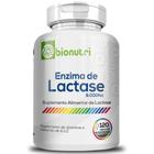 Enzima Lactase - (120 Capsulas) - Bionutri