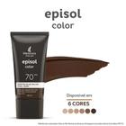 Episol Color Protetor Solar FPS 70 - Negro - Tom 6 - 40ml