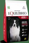 Equilíbrio cães porte médio adulto carne 12kg