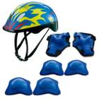 Equipamento Segurança Kit Proteção Capacete Criança infantil