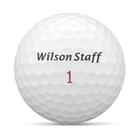 Equipe WILSON Zip Duas Dúzias de Bolas de Golfe, Branca, Grande (WGWP25000)