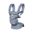 Ergobaby Omni 360 All-Position Baby Carrier para recém-nascido para criança com suporte lombar e malha de ar frio (7-45 lb), Oxford Blue