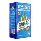 Erva-mate moida grossa vacuo 1kg - barao