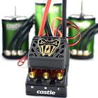 ESC Castle Creations Copperhead 10 com motor de 1412-3200 Kv