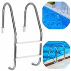 Escada 2 Degraus para Piscina Inox 1 1/2 Netuno