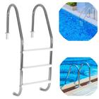 Escada 3 Degraus para Piscina Inox 1 1/2  Netuno 